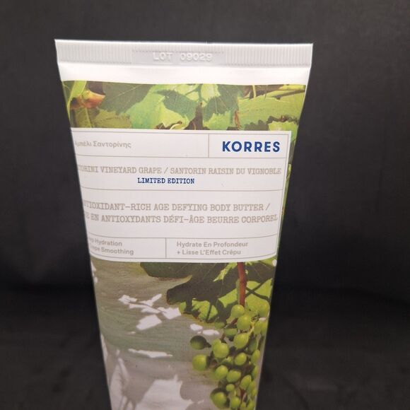 Korres Santorini Vineyard Grape Limited Edition Body Butter 7.95 fl oz - Picture 2 of 6